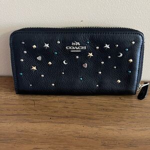 Coach Stardust Leather Wallet
